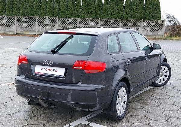 Audi A3 cena 24500 przebieg: 199000, rok produkcji 2007 z Ciężkowice małe 529